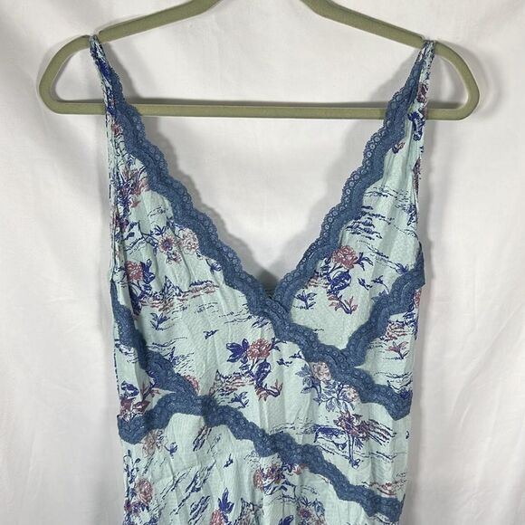 Free People intimately Slip My Mind Printed Trapeze Dress size Small - Picture 5 of 8